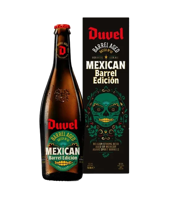 Duvel Barrel Aged Batch 10 Mexican Barrel Edicion, fles bij slijterij t Bockje in Bathmen