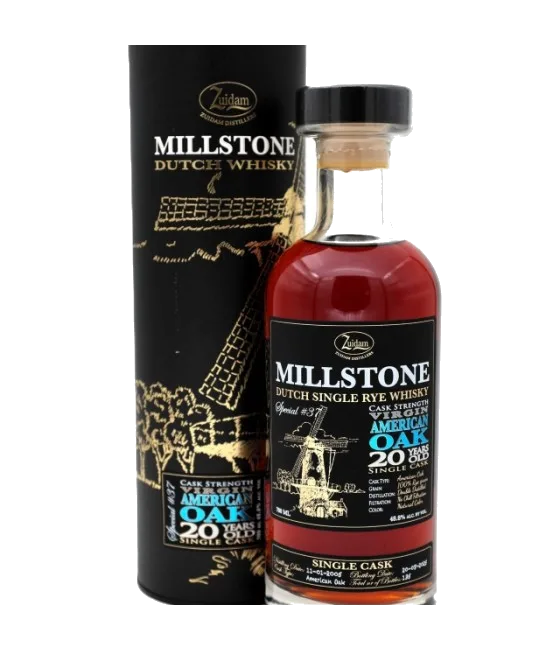 Millstone Rye Whisky 20 Years Old Special #37, fles bij slijterij t Bockje in Bathmen