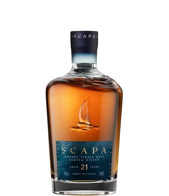 Scapa 21Y, fles bij slijterij t Bockje in Bathmen