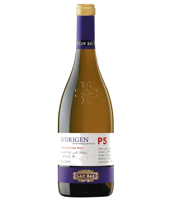 Can Bas D’Origen P5 Muscat de Gra Petit, fles bij slijterij t Bockje in Bathmen