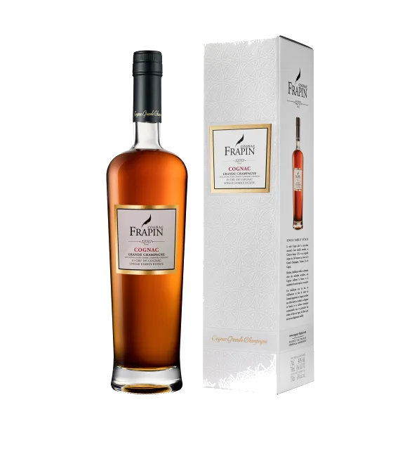 Frapin Cognac 1270, fles bij slijterij t Bockje in Bathmen