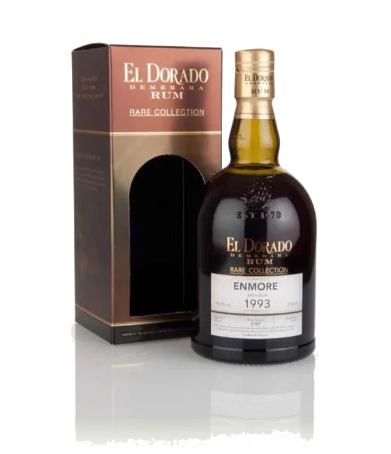El Dorado Enmore 1993, fles bij slijterij t Bockje in Bathmen