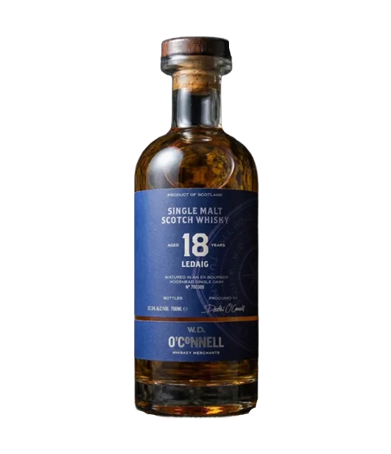 W.D. O’Connell Ledaig 18Y, fles bij slijterij t Bockje in Bathmen