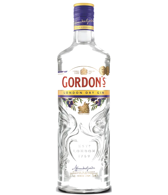 Gordon’s London Dry Gin, fles bij slijterij t Bockje in Bathmen