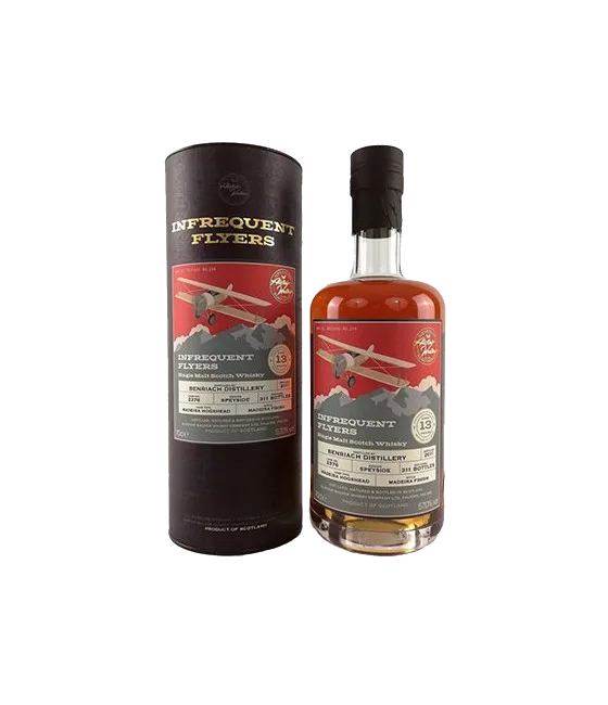 Infrequent Flyers Benriach 2011 13 Years Old #2376, fles bij slijterij t Bockje in Bathmen