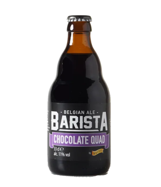 Kasteel Barista Chocolate Quad, fles bij slijterij t Bockje in Bathmen