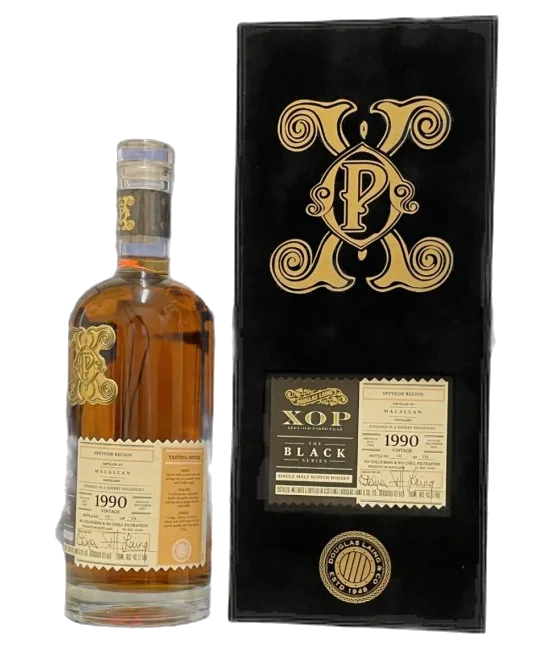 The Macallan 31 Years Sherry Hogshead Vintage 1990 XOP Black, fles bij slijterij t Bockje in Bathmen