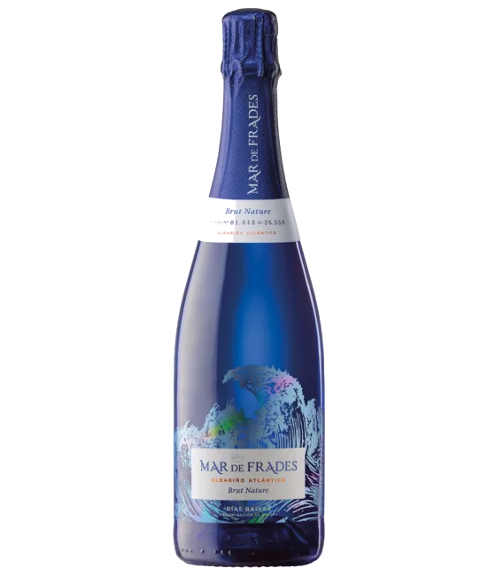 Mar de Frades Albariño Atlántico Brut Nature, fles bij slijterij t Bockje in Bathmen