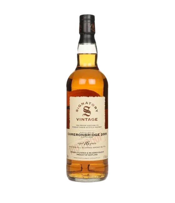 Signatory Cameronbridge 2009 100 PROOF #3, fles bij slijterij t Bockje in Bathmen