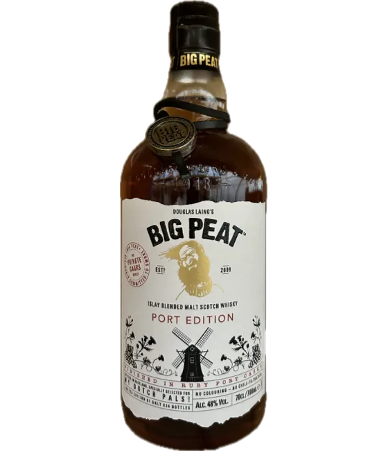 Big Peat Port Cask for Netherlands, fles bij slijterij t Bockje in Bathmen