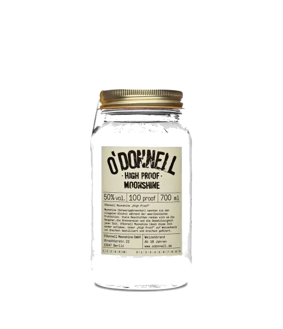 O’Donnell High Proof Moonshine, fles bij slijterij t Bockje in Bathmen