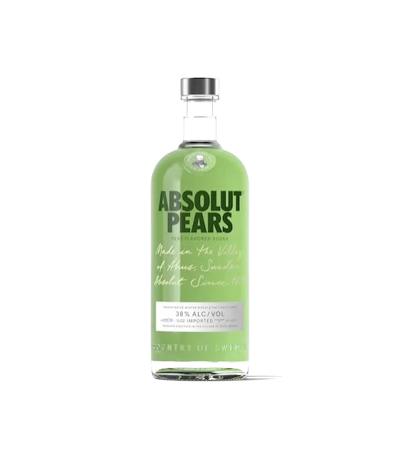 Absolut Pears, fles bij slijterij t Bockje in Bathmen