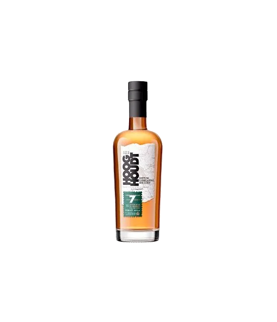 Hooghoudt Double Cask Whisky 7 Years Old, fles bij slijterij t Bockje in Bathmen