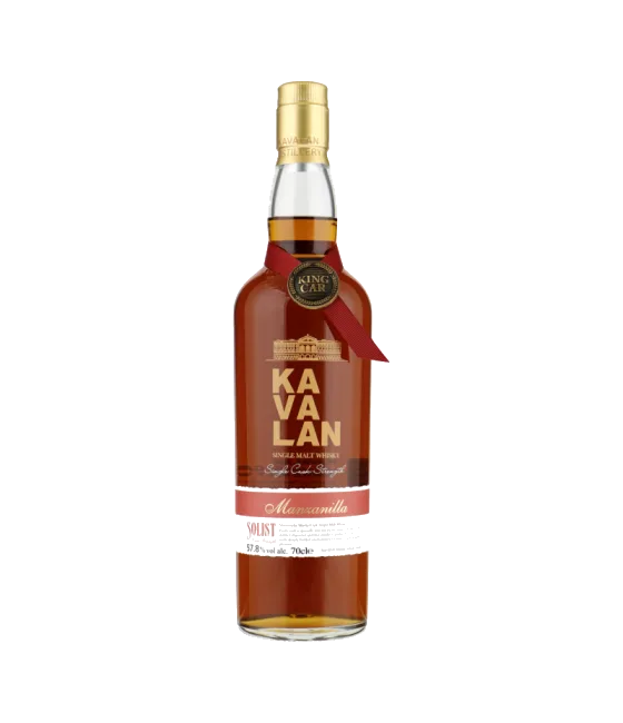 Kavalan Manzanilla Cask Solist, fles bij slijterij t Bockje in Bathmen