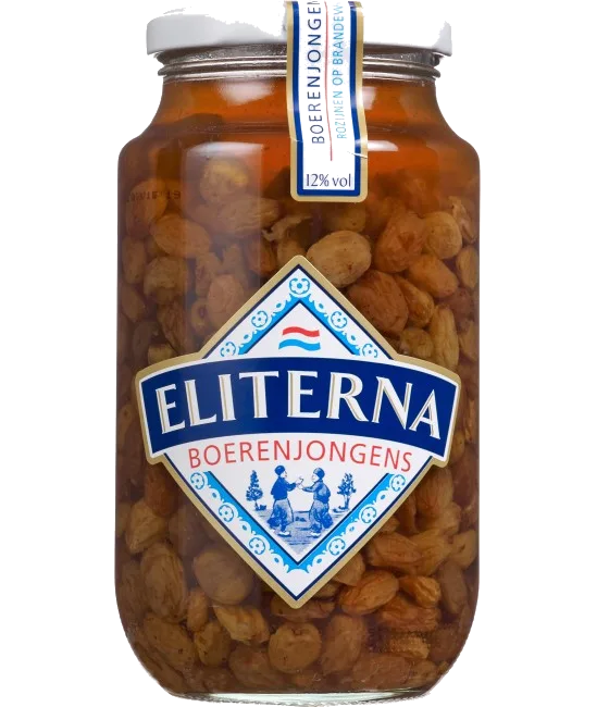 Eliterna Boerenjongens, fles bij slijterij t Bockje in Bathmen