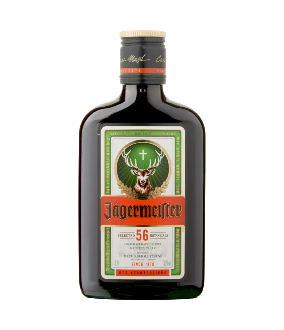 Jägermeister 20 cl, fles bij slijterij t Bockje in Bathmen
