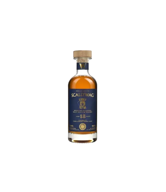 Scallywag 18YO Speyside Blended Malt Whisky, fles bij slijterij t Bockje in Bathmen