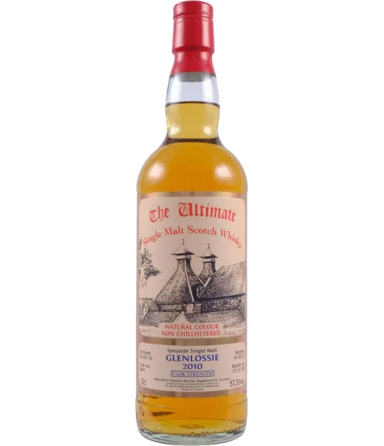 The Ultimate Glenlossie 2010 Cask Strength 12 Years Old #4041, fles bij slijterij t Bockje in Bathmen