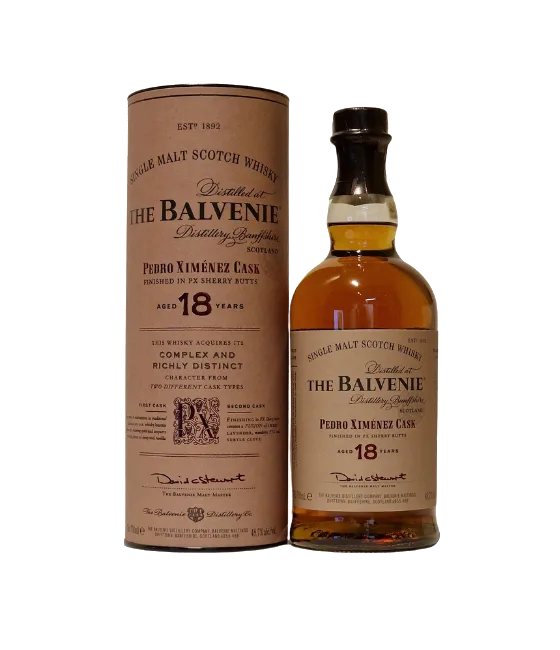 The Balvenie 18 Years Old Pedro Ximenez Cask, fles bij slijterij t Bockje in Bathmen