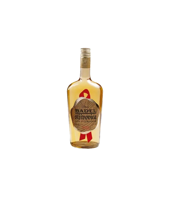 Badel Sljivovica, fles bij slijterij t Bockje in Bathmen