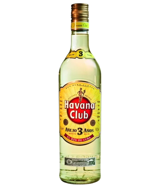 Havana Club Añejo 3 años, fles bij slijterij t Bockje in Bathmen