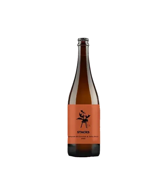 Pomona Stacks Amarone BA Chocolate & Tonka Stout, fles bij slijterij t Bockje in Bathmen