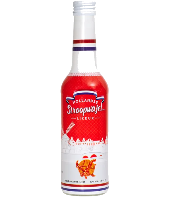 Hollandse Stroopwafel Likeur 35 cl, fles bij slijterij t Bockje in Bathmen