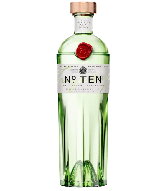 Tanqueray Gin No. 10, fles bij slijterij t Bockje in Bathmen