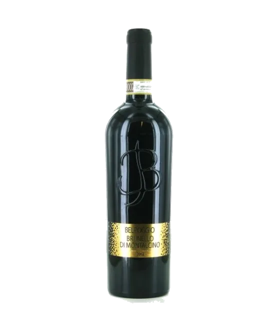 Belpoggio Brunello di Montalcino, fles bij slijterij t Bockje in Bathmen