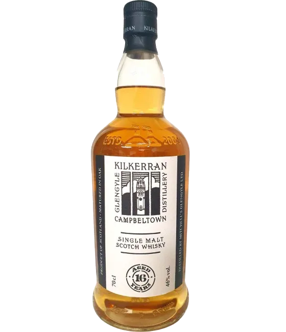 Kilkerran Campbeltown 16 Years Old Single Malt, fles bij slijterij t Bockje in Bathmen
