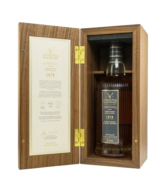 Gordon & Macphail Benrinnes 43Y 1978 Private Collection, fles bij slijterij t Bockje in Bathmen