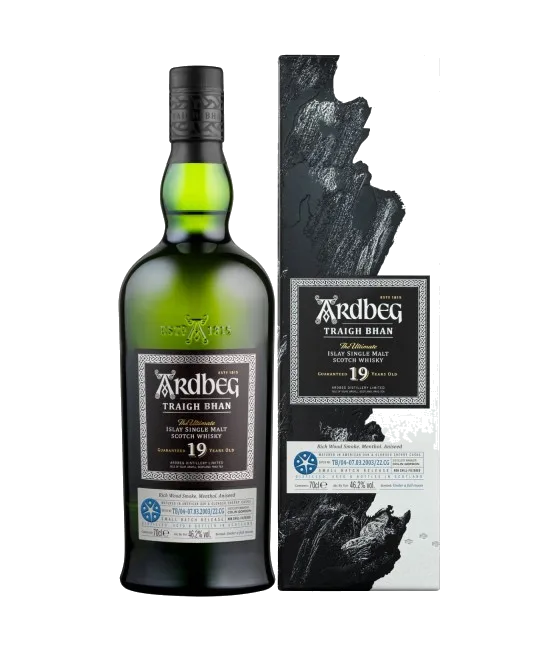 Ardbeg 19 Years Old Traigh Bhan, fles bij slijterij t Bockje in Bathmen