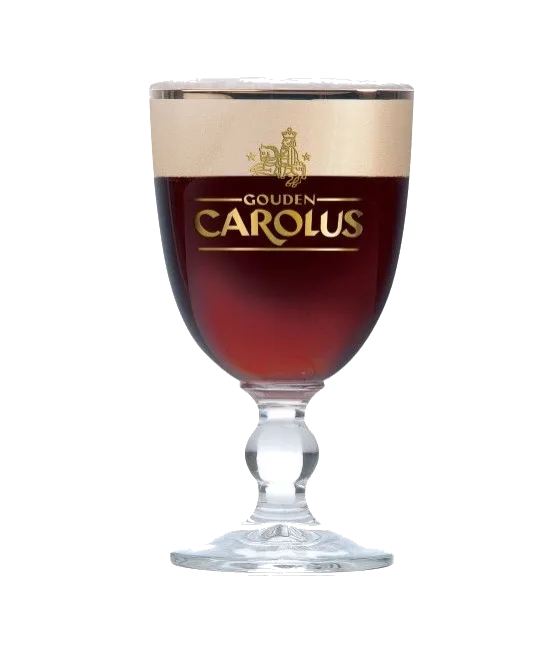 Gouden Carolus bokaal 33 cl., fles bij slijterij t Bockje in Bathmen