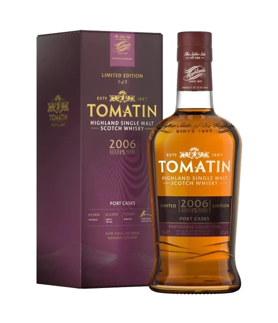 Tomatin Portuguese Collection Port Edition, fles bij slijterij t Bockje in Bathmen