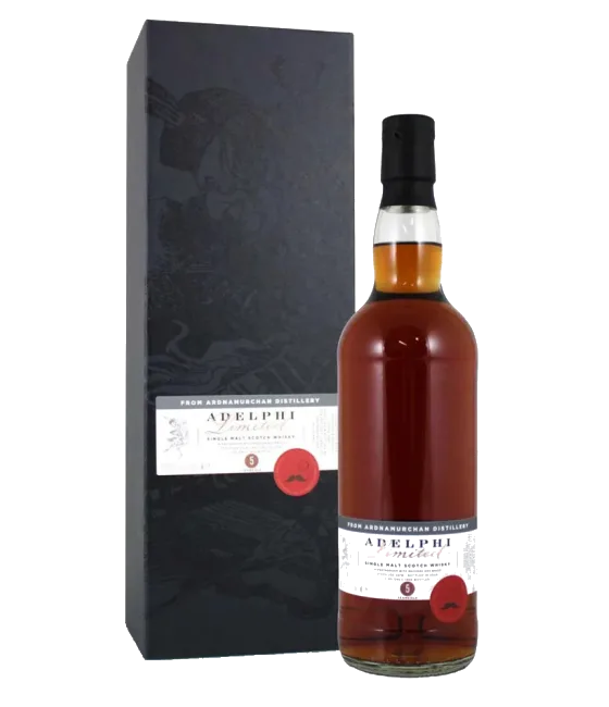 Adelphi Limited Ardnamurchan 5 Years Old 2018, fles bij slijterij t Bockje in Bathmen