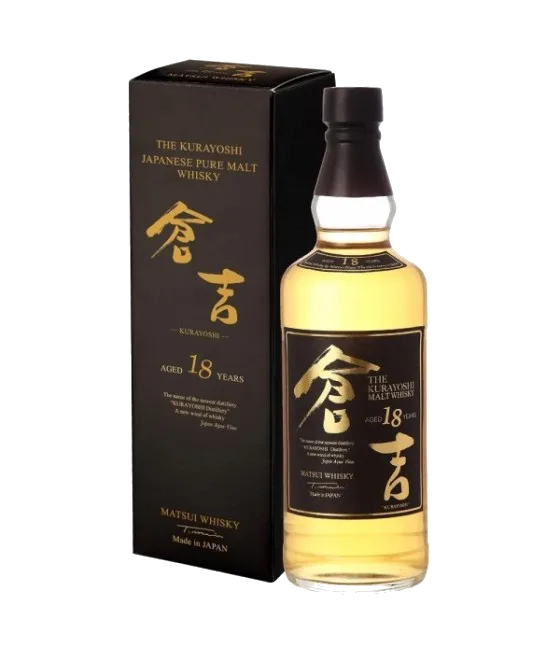 Kurayoshi 18 Years OLD, fles bij slijterij t Bockje in Bathmen