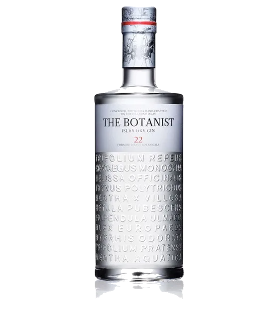 The Botanist Gin, fles bij slijterij t Bockje in Bathmen