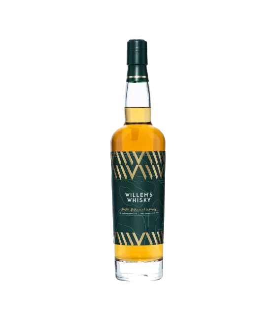 Willem’s Whisky, fles bij slijterij t Bockje in Bathmen