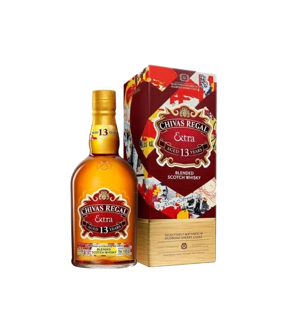 Chivas Regal Extra 13 Years Old, fles bij slijterij t Bockje in Bathmen