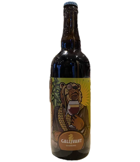 Gallivant Flaneer Beer Quadrupel 75cl, fles bij slijterij t Bockje in Bathmen