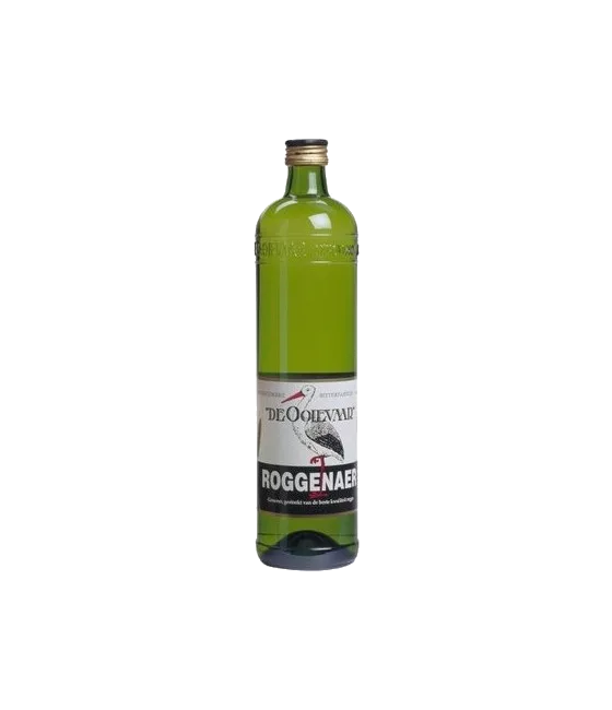 Roggenaer “De Ooievaar”, fles bij slijterij t Bockje in Bathmen