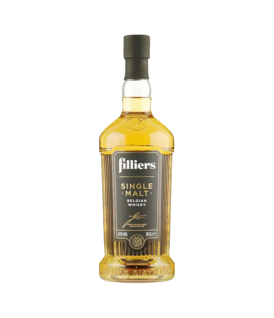 Filliers Single Malt Whisky Bourbon Oak, fles bij slijterij t Bockje in Bathmen