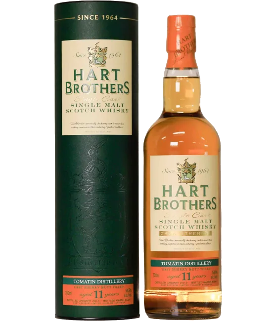 Hart Brothers Tomatin 11 Years Old 2013 Sherry Butt, fles bij slijterij t Bockje in Bathmen