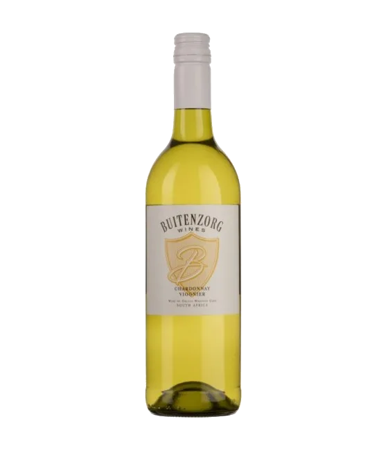 Buitenzorg Chardonnay-Viognier, fles bij slijterij t Bockje in Bathmen