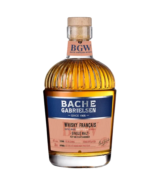 Bache Gabrielsen Whisky Français Fût de Châtaignier, fles bij slijterij t Bockje in Bathmen