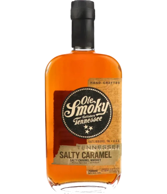 Ole Smoky Salty Caramel Whiskey, fles bij slijterij t Bockje in Bathmen