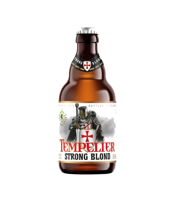 Tempelier Strong Blond, fles bij slijterij t Bockje in Bathmen
