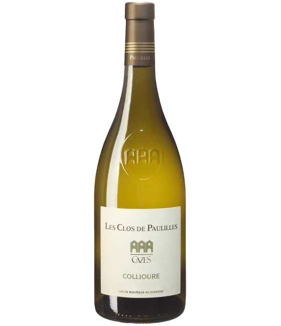 Cazes Les Clos de Paulilles Blanc, fles bij slijterij t Bockje in Bathmen