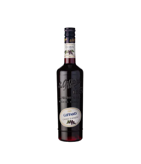 Giffard Creme de Cassis, fles bij slijterij t Bockje in Bathmen