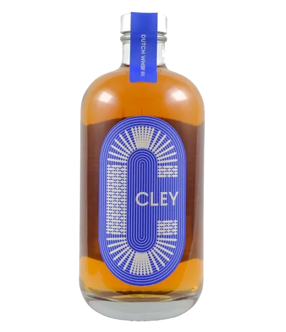 Cley Dutch Single Malt Whisky, fles bij slijterij t Bockje in Bathmen